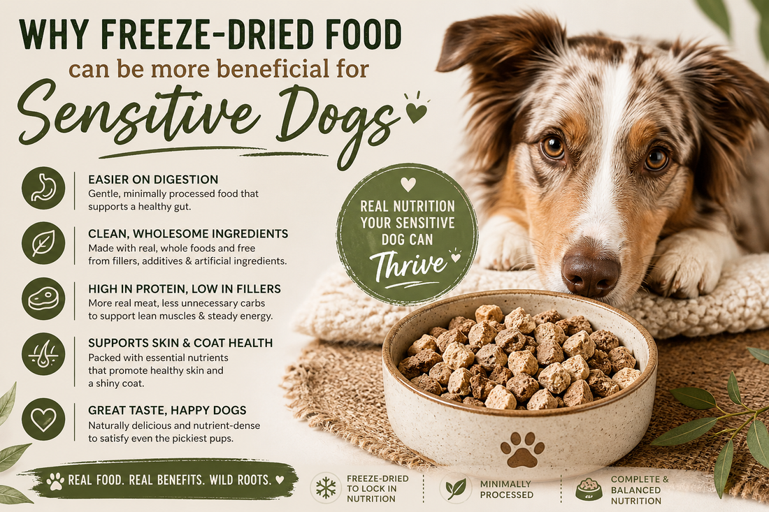 Why Freeze-Dried Dog Food Can Be a Game Changer for Sensitive Dogs