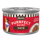 Merrick Purrfect Bistro Grain Free Adult Beef Pate Cat Food