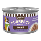 Merrick Purrfect Bistro Grain Free Adult Rabbit Pate Cat Food