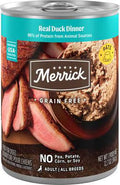 Merrick Grain Free Real Duck Dinner Wet Dog Food (12.7oz)
