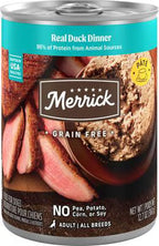 Merrick Grain Free Real Duck Dinner Wet Dog Food (12.7oz)