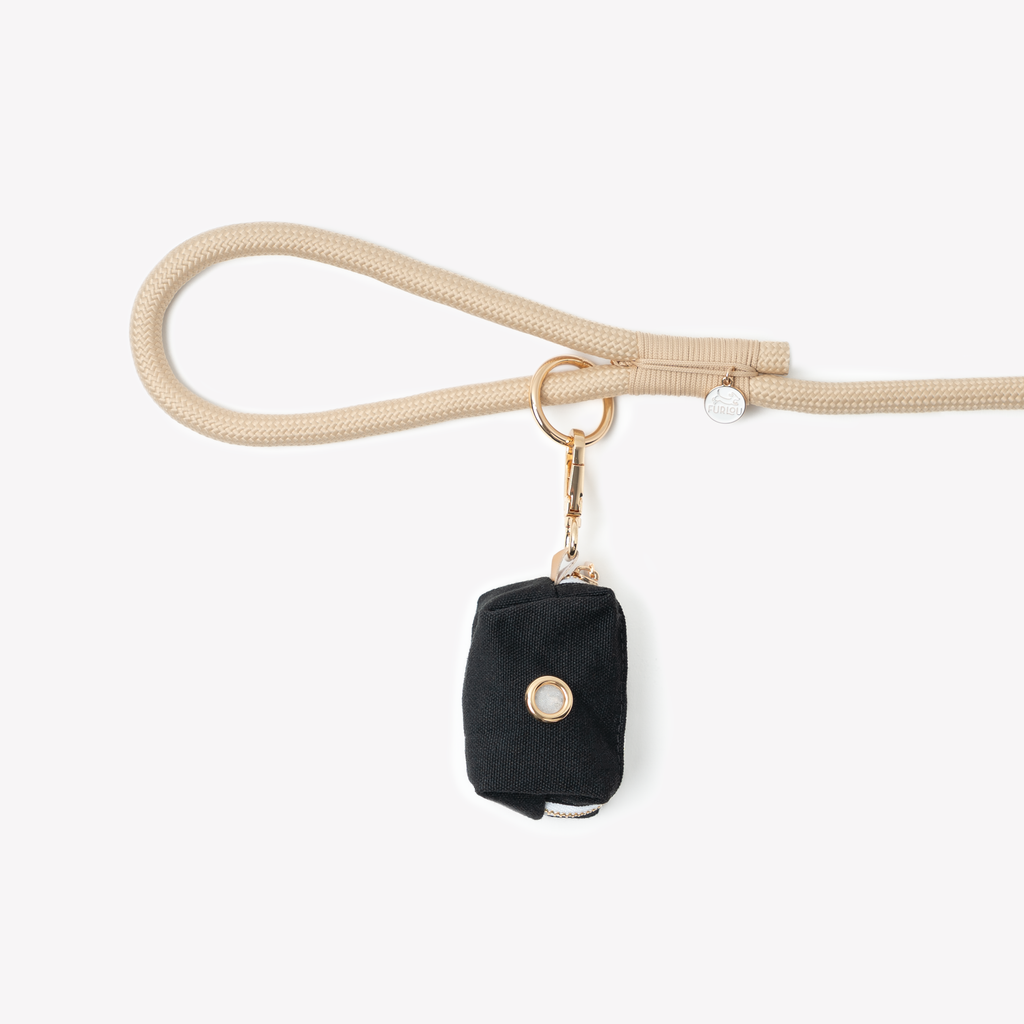 'Black' - Poop Bag Holder