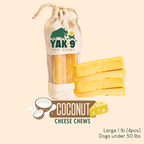Coconut Cheese Chews for Dogs