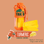 Turmeric Cheese Chews for Dogs