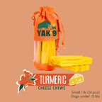 Turmeric Cheese Chews for Dogs