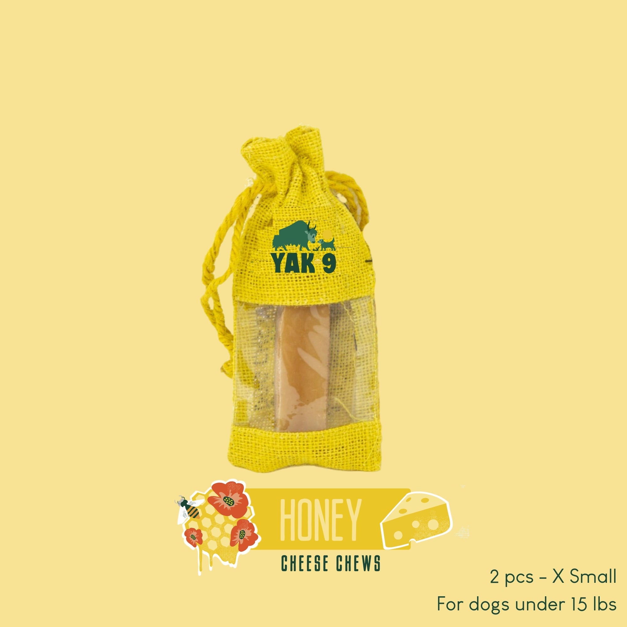 Honey Cheese Chews for Dogs
