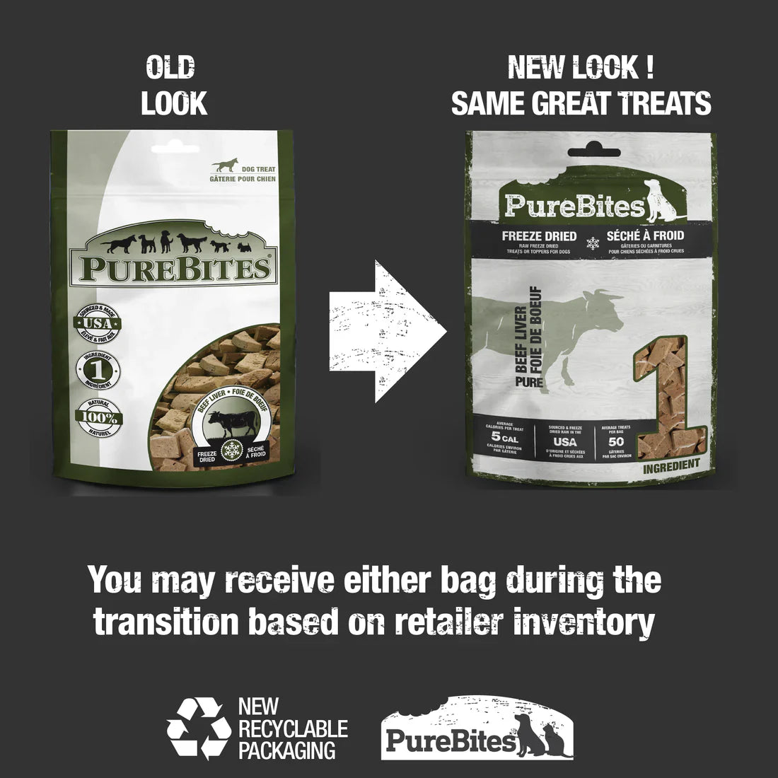 Pure Bites Beef Freeze Dried Dog Treats