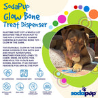 PUP-X Rubber Bone Dog Toy - Durable, Floats, Chew Toy for Large Dogs | USA