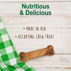 Nylabone Healthy Edibles All-Natural Long Lasting Roast Beef Dog Chew Treats (2pk) (1.5oz)