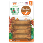 Nylabone Healthy Edibles Bacon Bone Chew Treats (3pk) (6.2oz)