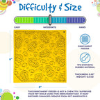 Autumn eMat - Enrichment Lick Mat For Dogs and Cats| Fall Leaves Design | SodaPup