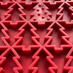 "Peace" Christmas Tree emat - Enrichment Lick Mat for Dogs and Cats | Christmas Tree design | SodaPup
