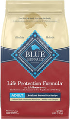 Blue Buffalo Life Protection Formula Adult Beef & Brown Rice Dry Dog Food