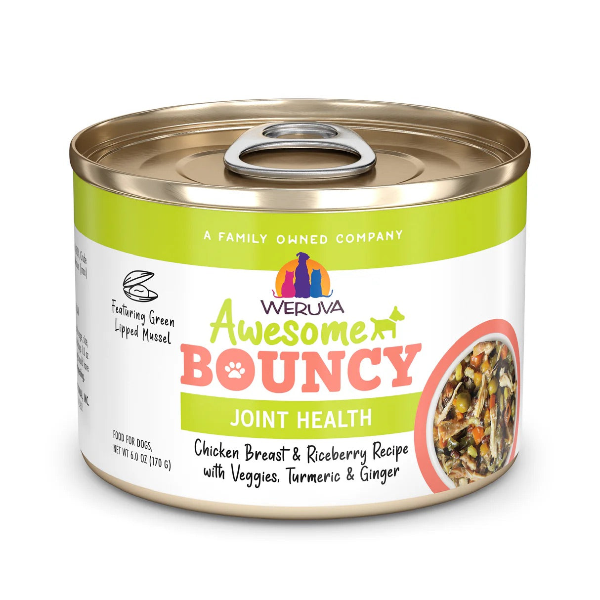 Weruva Dog Bouncy Chicken & Vegetable