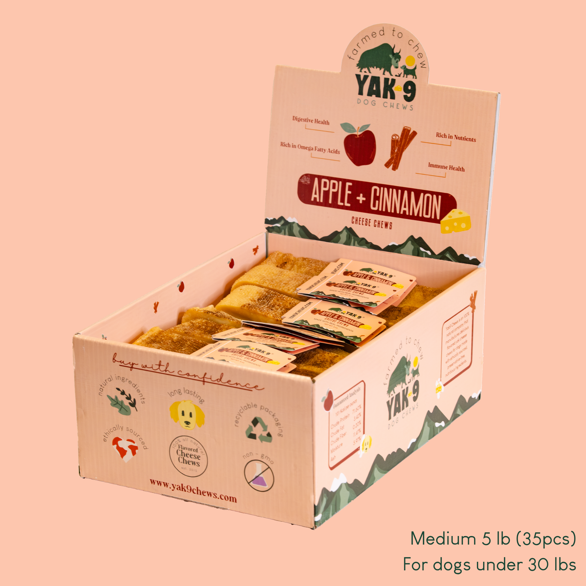 Apple & Cinnamon Chews for Dogs