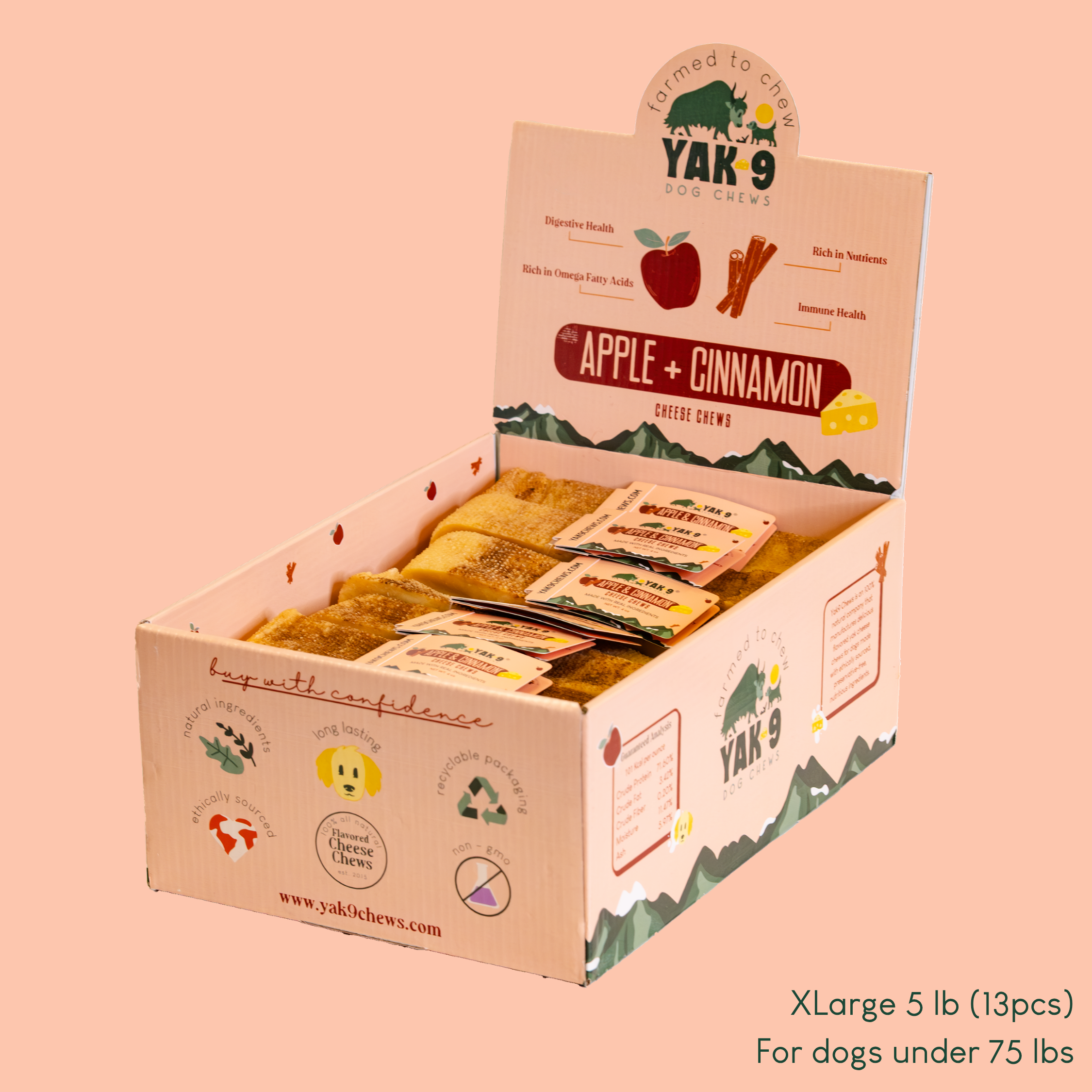 Apple & Cinnamon Chews for Dogs