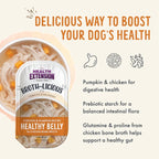 Health Extension Broth-Licious Healthy Belly Chicken & Pumpkin Bone Broth Topper (3.5oz)
