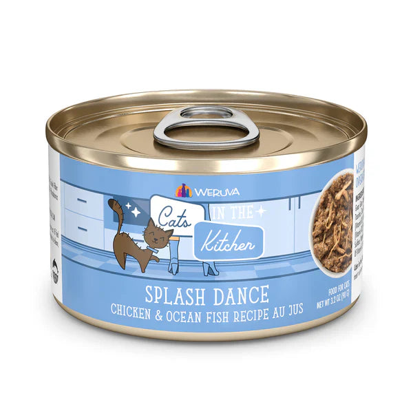 Cats in the Kitchen Splash Dance Chicken and Ocean Fish Recipe Au Jus