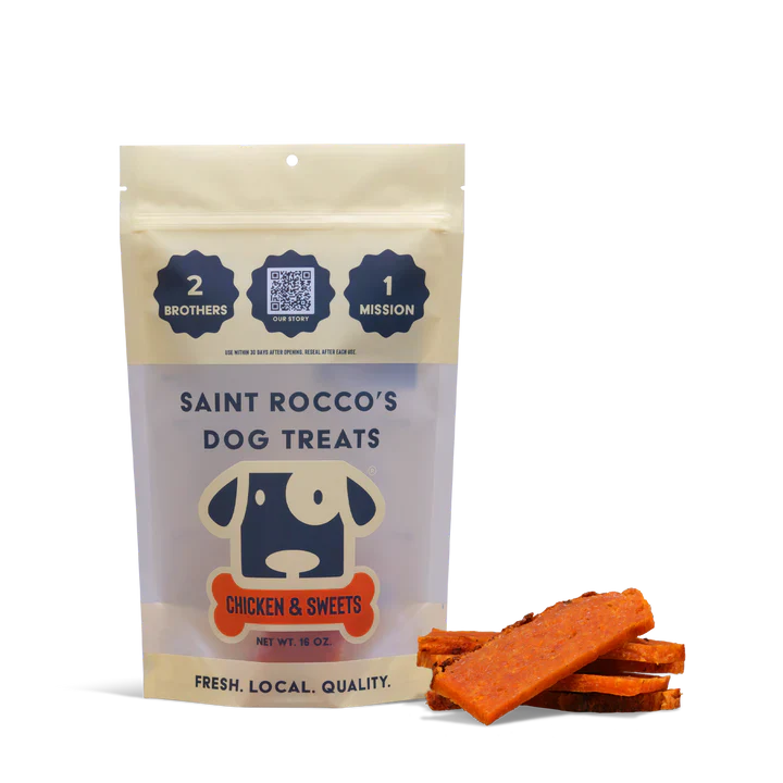 Saint Rocco's Dog Treats Chicken & Sweets (16oz)