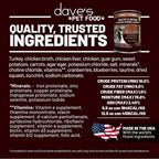 Dave's Naturally Healthy Turkey Dinner Paté Wet Cat Food (12.5oz)