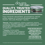 Dave's Naturally Healthy Grain Free Tuna Entrée in Gravy Wet Cat Food (5.5oz)