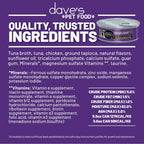 Dave's Naturally Healthy Grain Free Tuna & Chicken Dinner in Gravy Wet Cat Food (5.5oz)