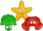 Multipet Deep Sea Teethers Assortment - Assorted Animals 6"