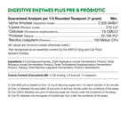 Naturvet Digestive Enzyme Powder Dog & Cat Supplement (8oz)