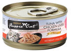 Fussie Cat Premium Tuna With Chicken Liver Formula In Aspic (2.82oz)