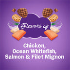 Friskies Surfin' & Turfin' Favorites With Flavors of Chicken, Ocean Whitefish, Salmon & Filet Mignon Dry Cat Food