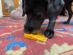 Swiss Cheese Wedge Nylon Dog Chew Toy for Aggressive Chewers | SodaPup