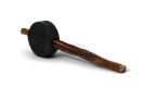 Hockey Puck Bully Stick Holder - Durable Rubber Treat Holder & Chew Toy USA