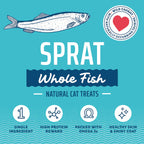 Icelandic Whole Sprats Dog Treats (2oz)