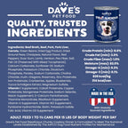 Dave's Stewlicious Cowboy Dinner w/ Beef & Pork Wet Dog Food (13.2oz)