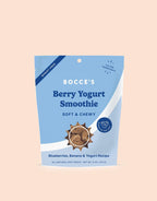 Bocce's Soft and Chewy Berry Yogurt Smoothie Dog Treats (6oz)