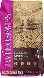 Wholesomes Grain Free Lamb Meal & Potatoes Dry Dog Food (35lb)