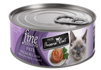 Fussie Cat Fine Dining - Pate - Mackerel with Beef Entree in gravy (2.82oz)