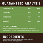 Earth Animal No Hide Medium Pork Dog Rolls (2pk) (4.2oz)