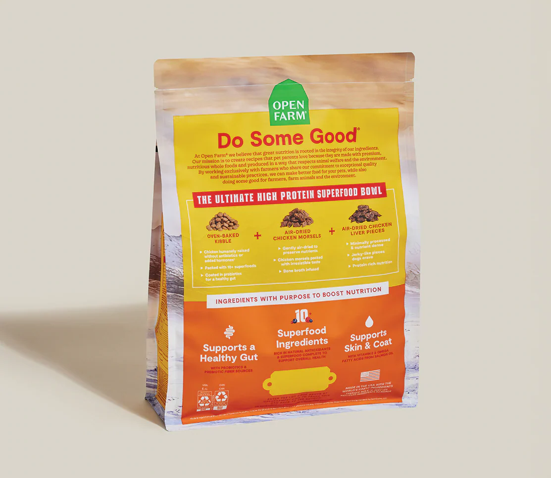 Open Farm Epic Blend Chicken & Superfood Dry Dog Food