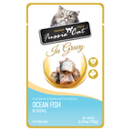 Fussie Cat Pouch - Ocean Fish in Gravy (2.47oz)