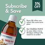 Omega Pawz - Liquid Omega 3 Oil for Dogs and Cats