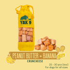Peanut Butter & Banana Chews for Dogs