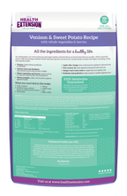 Health Extension All Life Stages Grain Free Venison and Sweet Potato Dog Food