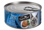 Fussie Cat Fine Dining - Pate - Tuna with Shrimp Entree in gravy (2.82oz)