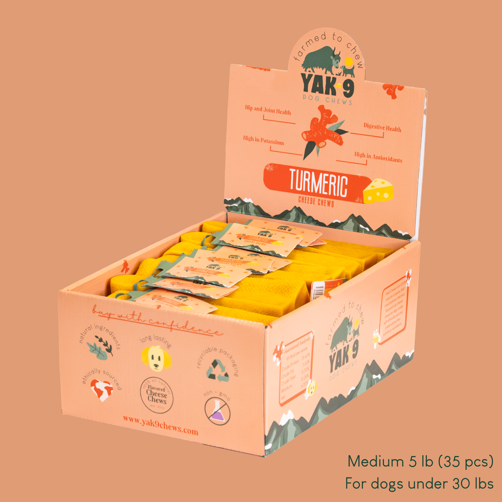 Turmeric Cheese Chews for Dogs