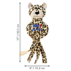 Kong Wubba No Stuff Cheetah Large