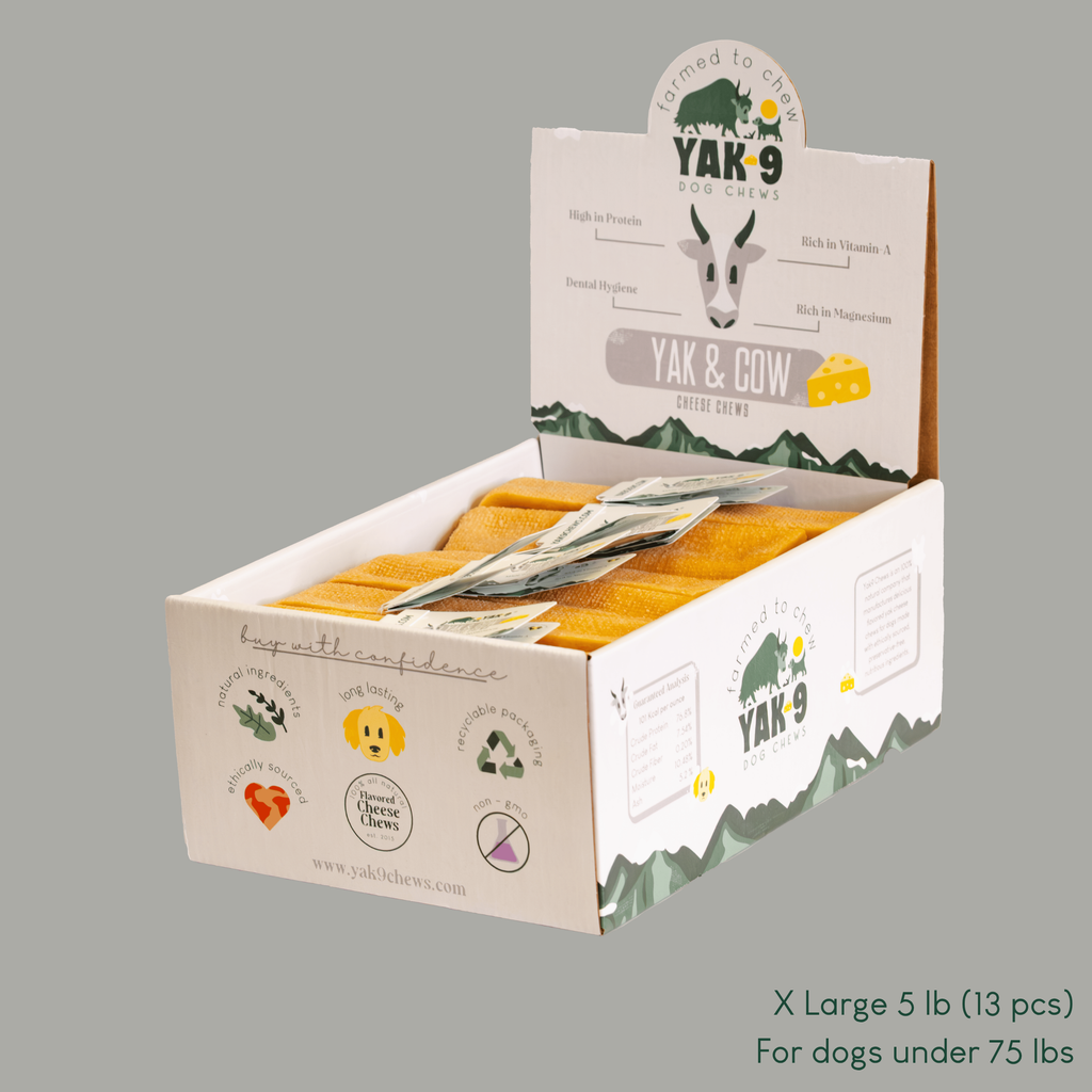 Yak and Cow Cheese Chews for Dogs