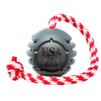 USA-K9 Magnum Stars and Stripes Rubber Dog Toy | K9 Handler Reward Toy | USA Made