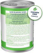 Blue Buffalo Basics Adult Grain-Free Lamb & Potato, Limited Ingredient Diet Wet Dog Food (12.5oz)