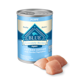 Blue Buffalo Puppy Homestyle Chicken with Garden Vegetables Wet Dog Cans (12.5oz)